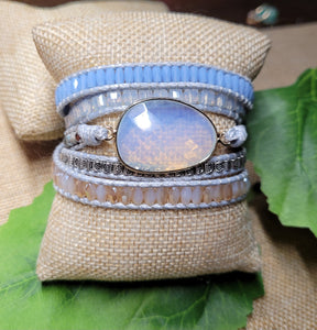 Opalite Multi Wrap Bracelet