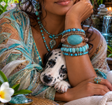 Amazonite Natural Stone Wrap Bracelet