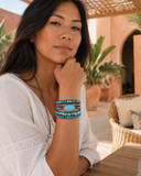 Amazonite Natural Stone Wrap Bracelet