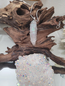 Angel Aura Quartz Necklace Pendant