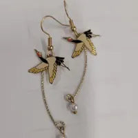 Cranes In Flight- Earrings