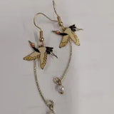 Cranes In Flight- Earrings
