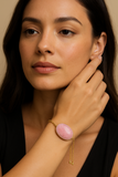 Rhodonite slide clasp Bracelet