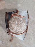 Brazilian Agate Crystal Filled Geode Pendant Necklace