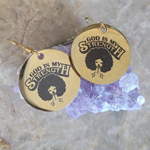 earrings: A GIRL SHOULD BE 2 THINGS..CLASSY AND FABULOUS!