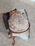 Brazilian Agate Crystal Filled Geode Pendant Necklace