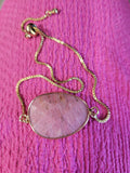 Rhodonite slide clasp Bracelet