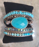 Amazonite Natural Stone Wrap Bracelet