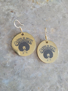earrings: A GIRL SHOULD BE 2 THINGS..CLASSY AND FABULOUS!
