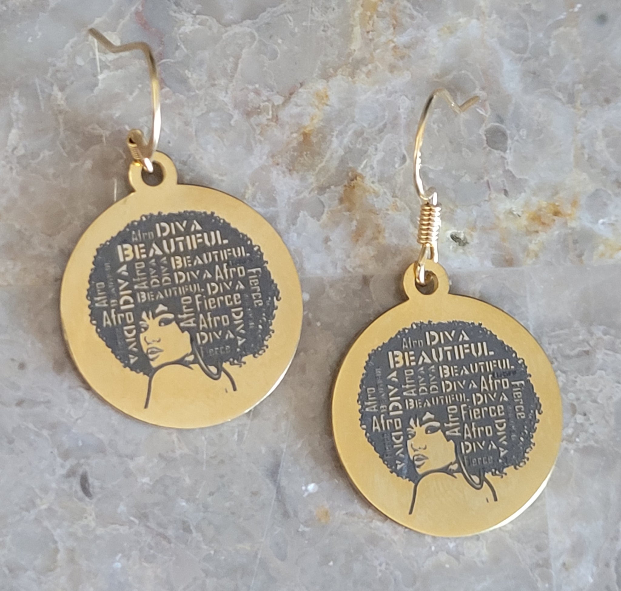 Afro Diva Earrings