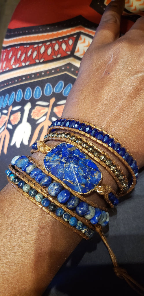 Buy Ishtyle Adda Blue Stone Silver Bracelet For Men | Salman Khan Bracelet  | Free size at Amazon.in