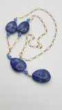 Lapis Lazuli Y Style Necklace