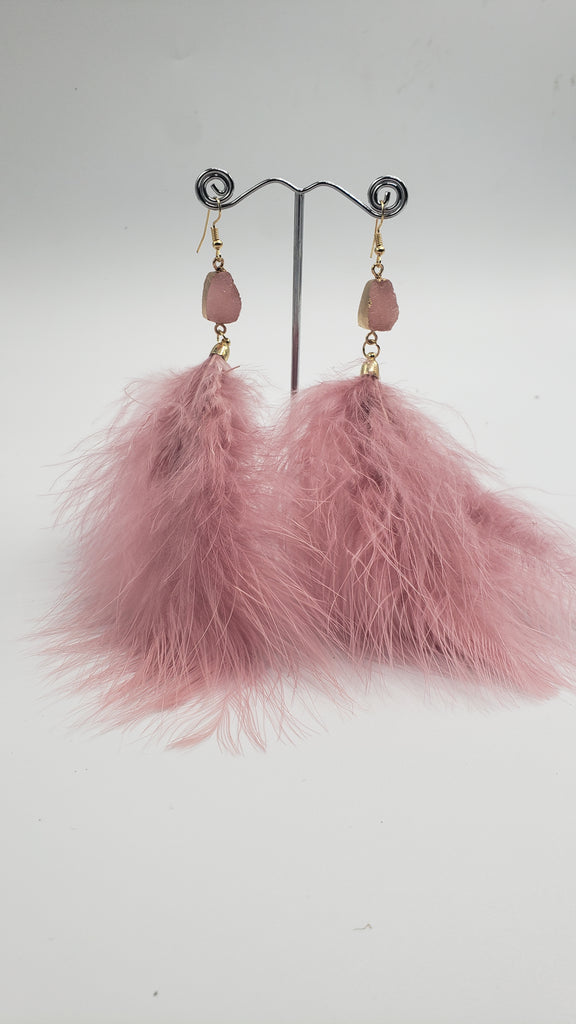 Feather Earrings for Women - Up to 83% off | Lyst