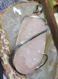 Rose Quartz Natural Stone Pendant